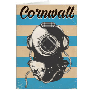 Cornwall Nautical travel poster