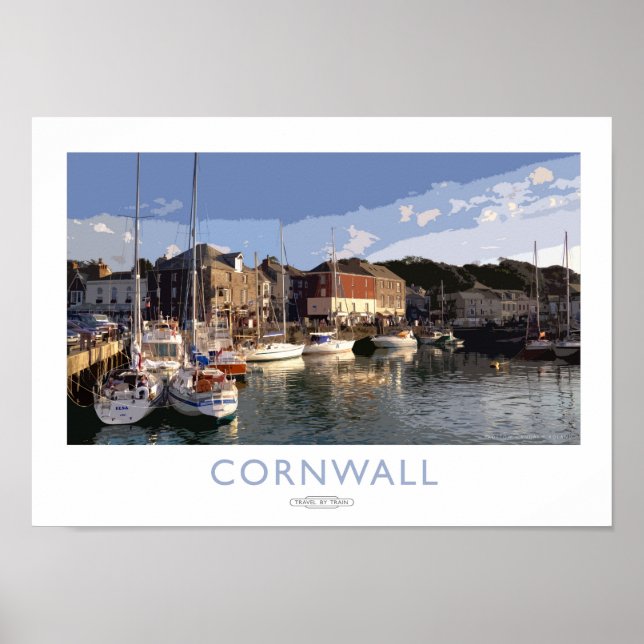 Cornwall Railway Poster (Front)