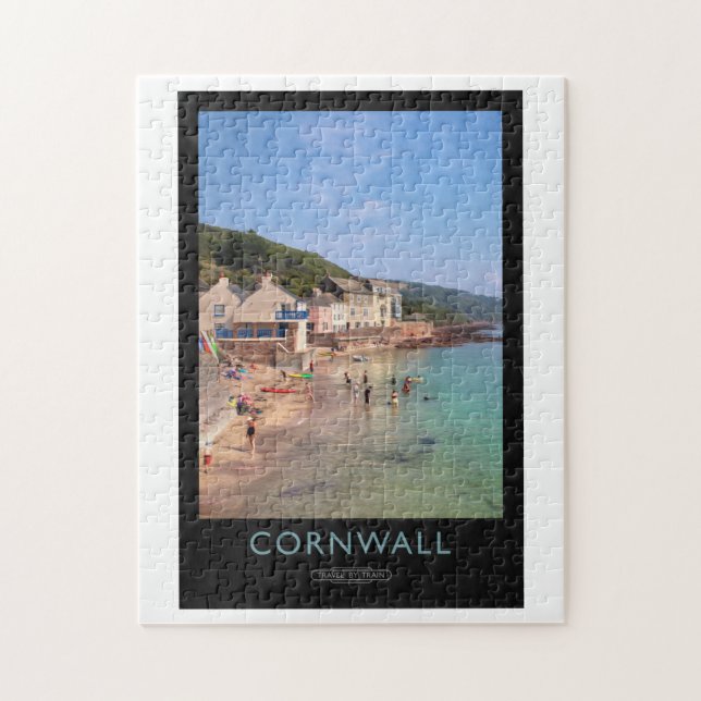 Cornwall Railway Poster Jigsaw Puzzle (Vertical)