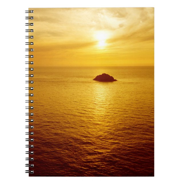Cornwall sunset notebook (Front)