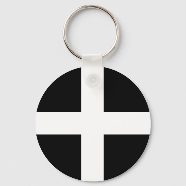 Cornwall, United Kingdom Keychain (Front)