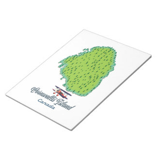 Cornwallis Island, Canada Travel map Notepad