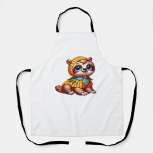 Corny Cuteness Halloween’s Sweetest Sloth Oversize Apron