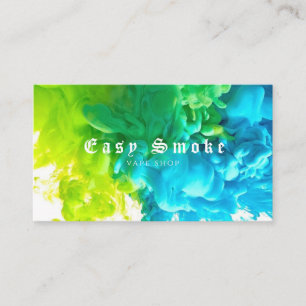 Corolful Smoke Vape Shop Business Card