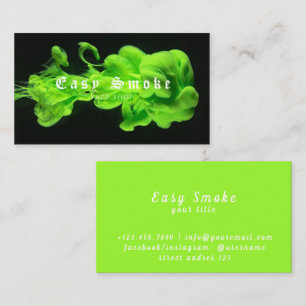 Corolful Smoke Vape Shop Business Card