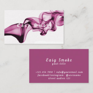 Corolful Smoke Vape Shop Carte de visite
