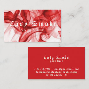 Corolful Smoke Vape Shop Carte de visite