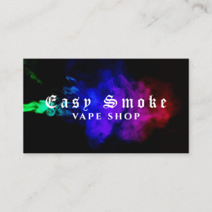 Corolful Smoke Vape Shop Carte de visite