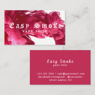 Corolful Smoke Vape Shop Carte de visite