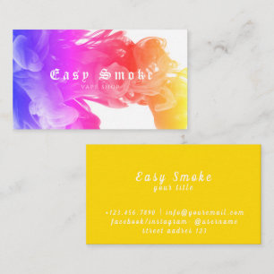 Corolful Smoke Vape Shop Carte de visite
