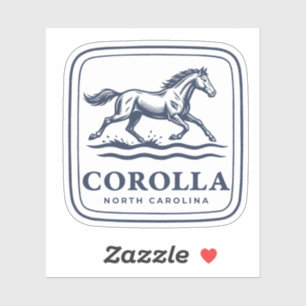 Corolla North Carolina Wild Horse Running Through
