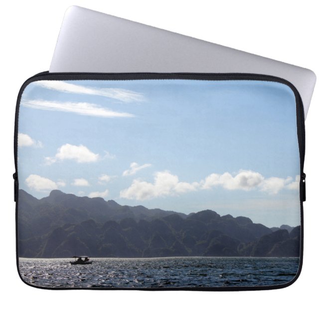 Coron Beach Laptop Sleeve (Front)