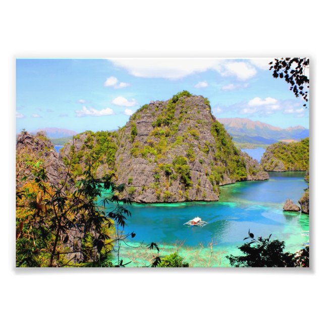 Coron in Palawan Photo Print (Front)