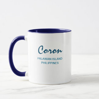 Coron Palawan Philippines Café Mug