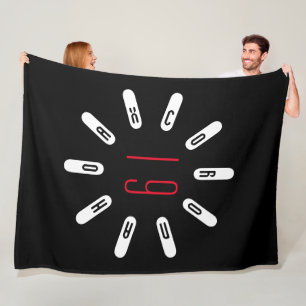 CORONA 19 HOAX Fleece Blanket