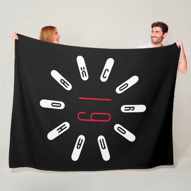 CORONA 19 HOAX Fleece Blanket (In Situ)