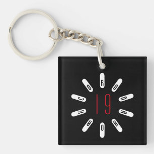 CORONA 19 HOAX Keychain