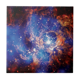 Corona Australis Coronet Star Cluster Space Photo Tile