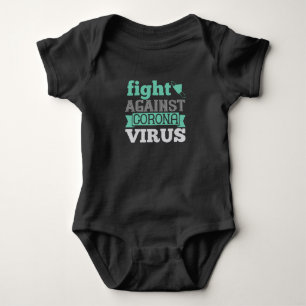 Corona - Fight Against Corona Virus Baby Bodysuit