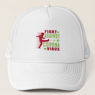 Corona - Fight Against Corona Virus Trucker Hat