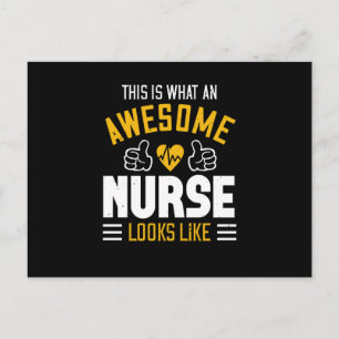 Corona Nurses - Awesome Nurse Postcard