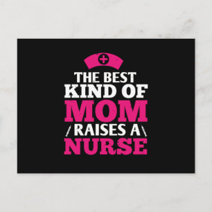 Corona Nurses - Best Mom Raises A Nurse Postcard
