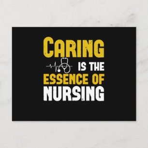 Corona Nurses - Caring Is The Essence Postcard