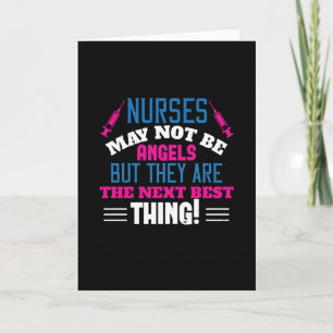 Corona Nurses - Nurses May Not Be Angels Card