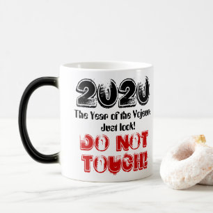 Corona pandemic the year of the vojeur! magic mug