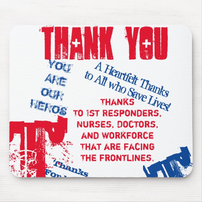 CORONA VIRUS MOUSE PAD (Front)