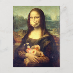 Corona Virus Portrait Postcard