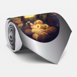 Corona Virus Portrait Tie