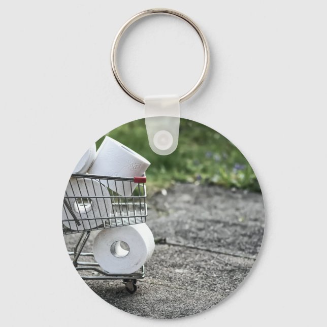 Corona Virus Protective Mask Keychain (Front)