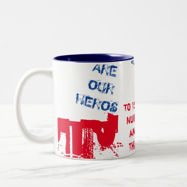 CORONA VIRUS Two-Tone COFFEE MUG (Left)