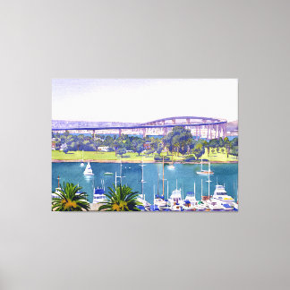 Coronado Bay Bridge Canvas Print