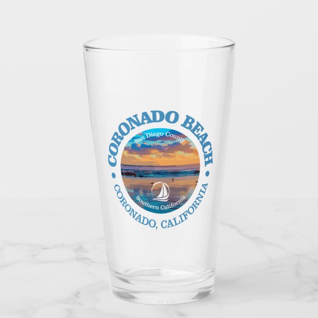 Coronado Beach (C) Glass (Front)
