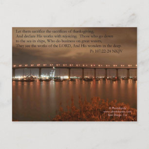 Coronado Bridge Postcard