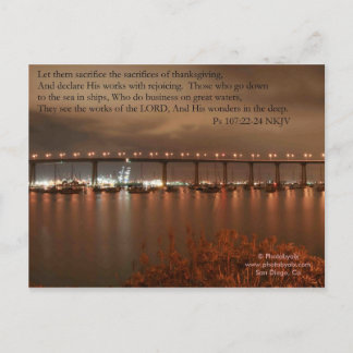 Coronado Bridge Postcard