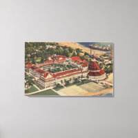 Coronado, CA - Bird's Eye of Hotel del Coronado