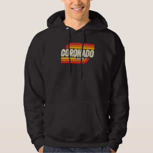 Coronado California Ca City Vintage Hoodie