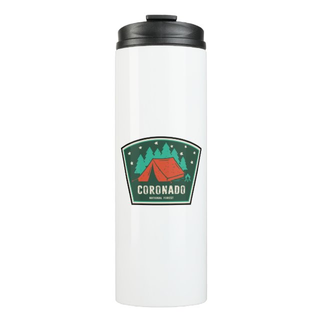 Coronado National Forest Camping Thermal Tumbler (Front)