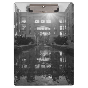 Coronado Sunburst Grayscale Clipboard
