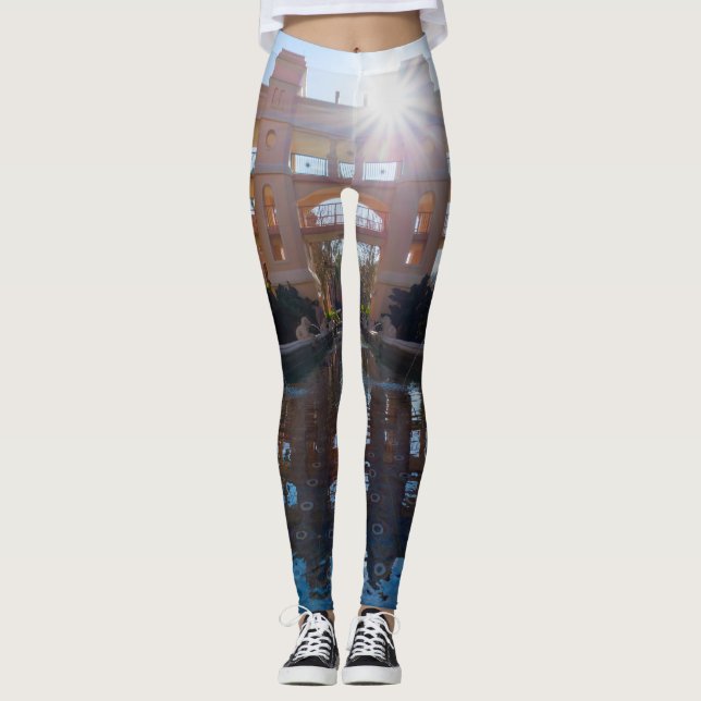 Coronado Sunburst Leggings (Front)