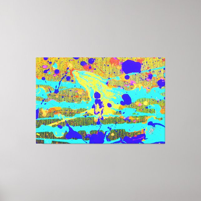 Coronal Discharge Canvas Print (Front)