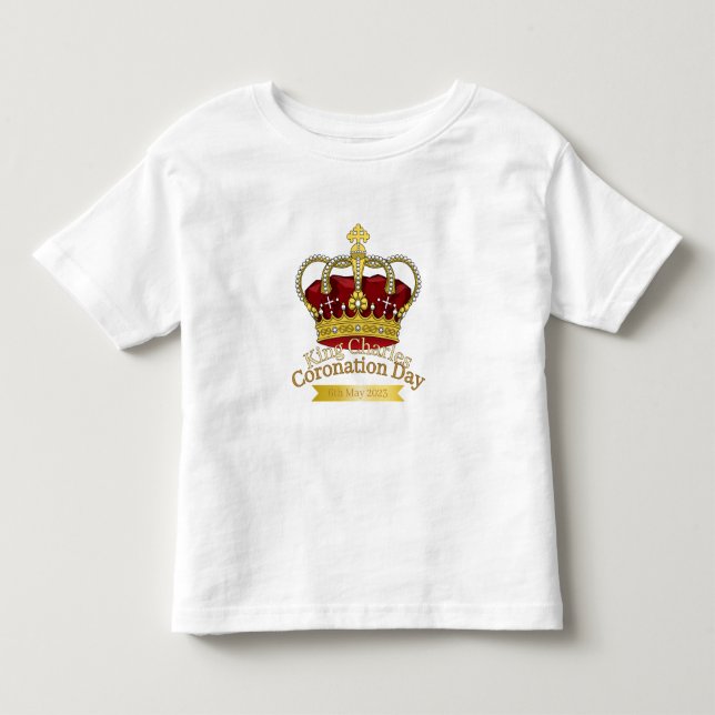Coronation Day Crown T-Shirt (Front)