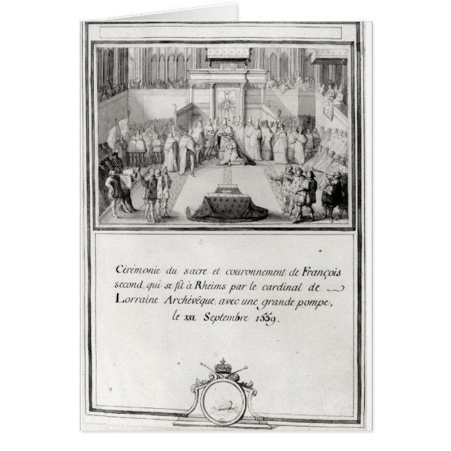 Coronation de François II (Devant)