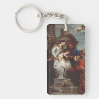 Coronation de Saint Rosalia par Anthony van Dyck