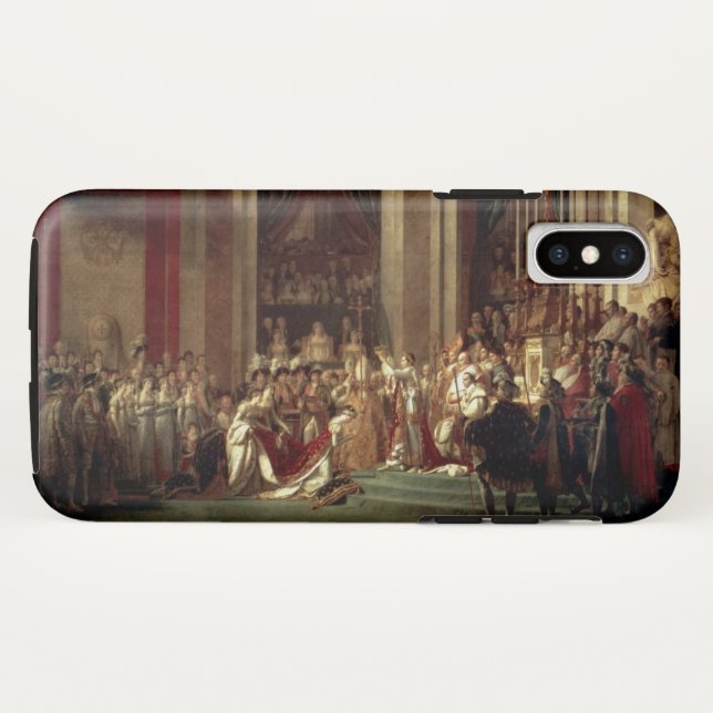 Coronation of Napoleon by Jacques-Louis David Case-Mate iPhone Case (Back (Horizontal))