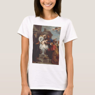 Coronation of SaiCornt Rosalia by Anthony van Dyck T-Shirt