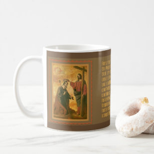 Coronation of St. Joseph by Jesus Memorare Coffee Mug